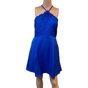Lulus royal blue dress woman’s size large